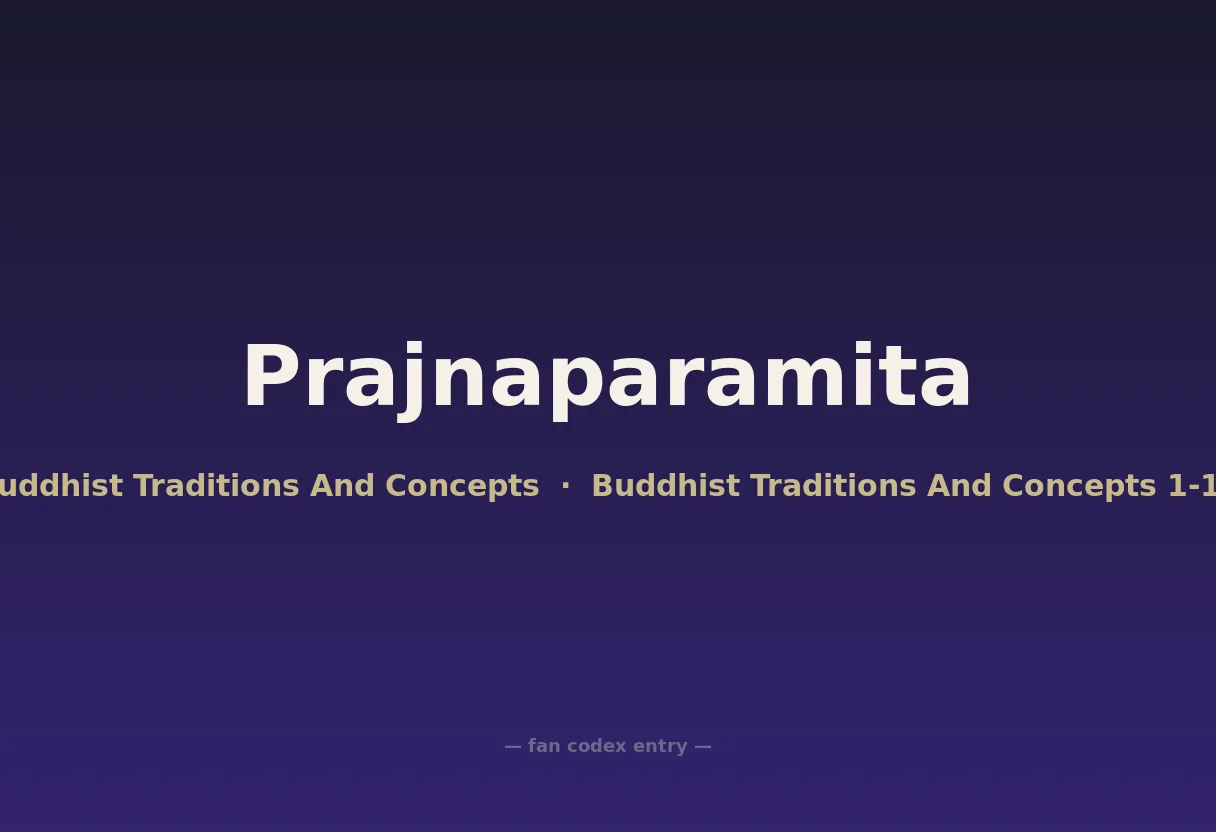Prajnaparamita